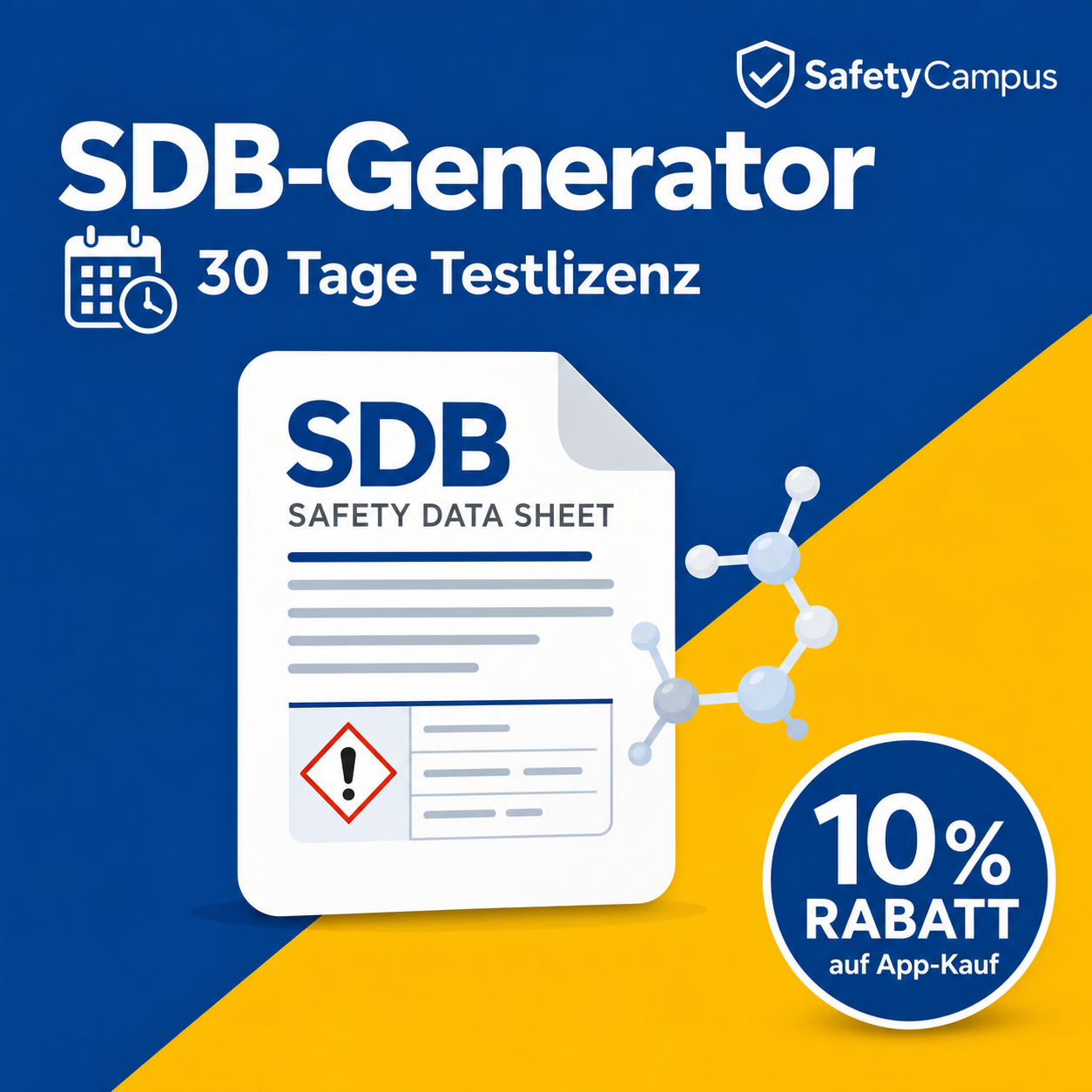 30-Tage Testlizenz für die Fremdfirmen App.